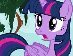 Size: 1409x1080 | Tagged: safe, imported from derpibooru, screencap, twilight sparkle, alicorn, pony, amending fences, season 5, cropped, female, mare, open mouth, solo, twilight sparkle (alicorn)