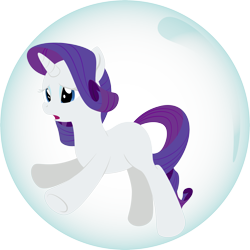 Size: 2601x2600 | Tagged: safe, artist:alexdti, imported from derpibooru, rarity, pony, unicorn, twilight's kingdom, bubble, female, high res, magic, missing cutie mark, open mouth, simple background, solo, transparent background