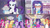 Size: 2286x1280 | Tagged: safe, artist:silverbuller, edit, edited screencap, imported from derpibooru, screencap, applejack, fluttershy, pinkie pie, rainbow dash, rarity, sci-twi, spike, spike the regular dog, starlight glimmer, sunset shimmer, twilight sparkle, twilight sparkle (alicorn), alicorn, dog, earth pony, human, pegasus, pony, unicorn, equestria girls, alternate hairstyle, bipedal, classy, comic, fancy, humane five, humane seven, humane six, mane seven, mane six, mane swap, rainbow dash always dresses in style, rarity hair, screencap comic