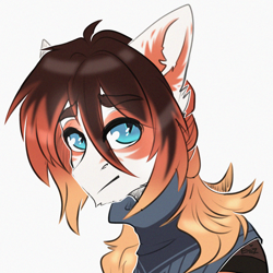 Size: 2000x2000 | Tagged: safe, artist:etoz, imported from derpibooru, oc, oc only, oc:maxwell, pony, clothes, eyebrows, eyebrows visible through hair, high res, long hair male, male, scarf, simple background, sketch, solo, stallion, white background