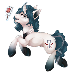 Size: 2000x2000 | Tagged: safe, artist:makaronder, imported from derpibooru, oc, oc only, pony, unicorn, high res, simple background, solo, transparent background