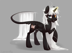 Size: 1126x839 | Tagged: safe, artist:makaronder, imported from derpibooru, oc, oc only, alicorn, pony, alicorn oc, horn, solo, wings