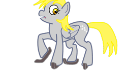 Size: 930x512 | Tagged: safe, artist:gsomv, imported from derpibooru, derpy hooves, pegasus, pony, female, ice skating, mare, simple background, solo, this will end in pain, transparent background