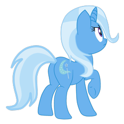 Size: 1605x1610 | Tagged: safe, artist:gmaplay, imported from derpibooru, trixie, pony, unicorn, ass, butt, determined, plot, simple background, solo, the great and powerful ass, transparent background, vector