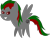 Size: 2820x2127 | Tagged: safe, artist:lt-fleur, imported from derpibooru, oc, oc only, oc:awoken, pegasus, pony, fanfic:rainbow factory, >:d, fanfic art, high res, male, pointy ponies, simple background, solo, stallion, transparent background