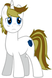 Size: 2011x2983 | Tagged: safe, artist:lt-fleur, imported from derpibooru, oc, oc only, oc:autumn guard, pony, unicorn, bags under eyes, high res, male, sad, simple background, solo, stallion, transparent background, vector