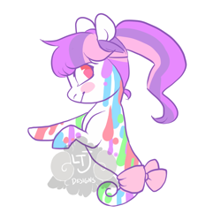 Size: 900x900 | Tagged: safe, artist:lavvythejackalope, imported from derpibooru, oc, oc only, sea pony, seapony oc, simple background, smiling, solo, white background