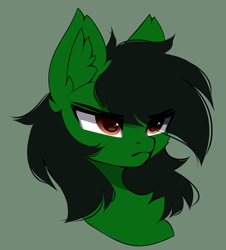 Size: 2880x3184 | Tagged: safe, artist:airiniblock, imported from derpibooru, oc, oc only, oc:kendall wilson, pony, bust, ear fluff, high res, portrait, rcf community, solo