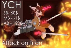 Size: 4096x2746 | Tagged: safe, artist:toaster21648, imported from derpibooru, pony, unicorn, attack on titan, auction, background pony, commission, commissions open, sketch, ych result