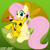 Size: 1234x1230 | Tagged: safe, artist:kirrol, artist:realkirrol, artist:zajice, imported from derpibooru, fluttershy, pegasus, pikachu, pony, adorable face, crossover, cute, cutie mark, female, mare, open mouth, pokémon, pony x pokémon, sitting, smiling