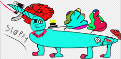 Size: 799x391 | Tagged: safe, imported from derpibooru, oc, oc:princess sloppy, alicorn, 1000 hours in ms paint, fedora, hat