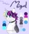 Size: 663x786 | Tagged: safe, artist:malinraf1615, imported from derpibooru, oc, oc only, oc:miguel, pony, unicorn, bust, male, offspring, parent:fancypants, parent:rarity, parents:raripants, portrait, solo, stallion