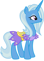 Size: 1024x1410 | Tagged: safe, artist:blah23z, imported from derpibooru, sassy saddles, trixie, pony, unicorn, female, mare, recolor, simple background, solo, transparent background, vector