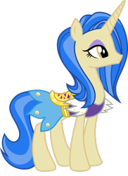 Size: 2087x2873 | Tagged: safe, artist:blah23z, imported from derpibooru, sapphire shores, sassy saddles, pony, female, high res, palette swap, recolor, simple background, solo, transparent background, vector