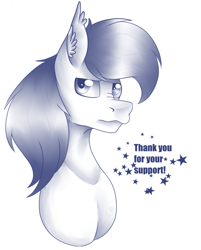 Size: 709x881 | Tagged: safe, artist:chazmazda, imported from derpibooru, oc, oc only, alicorn, earth pony, pegasus, pony, unicorn, annoyed, bust, flat colors, flatcolour, outline, patreon, patreon reward, photo, portrait, shade, sketch, solo