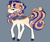 Size: 2600x2200 | Tagged: safe, artist:loryska, imported from derpibooru, oc, oc only, kirin, gray background, high res, interspecies offspring, kirin hybrid, magical lesbian spawn, offspring, parent:autumn blaze, parent:rarity, parents:autumnity, simple background, solo