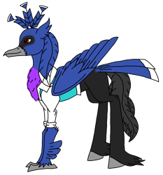 Size: 2632x2823 | Tagged: safe, artist:agdapl, imported from derpibooru, hippogriff, clothes, crossover, high res, hippogriffied, simple background, smiling, solo, species swap, spy, team fortress 2, transparent background