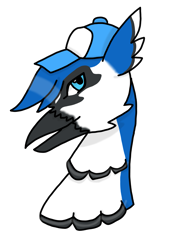 Size: 2077x3072 | Tagged: safe, alternate version, artist:agdapl, imported from derpibooru, griffon, bust, colored, crossover, griffonized, high res, male, scout, simple background, smiling, solo, species swap, team fortress 2, transparent background