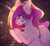 Size: 2340x2160 | Tagged: safe, artist:elektra-gertly, imported from derpibooru, princess cadance, alicorn, pony, angry, cringing, ear fluff, female, high res, mare, solo