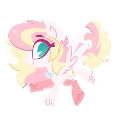 Size: 2259x2370 | Tagged: safe, artist:spacekitsch, imported from derpibooru, oc, oc only, oc:ninny, pegasus, bowtie, commission, high res, looking at you, your character here