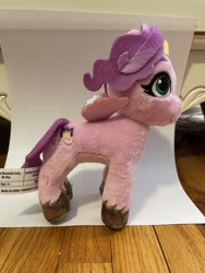 Size: 3024x4032 | Tagged: safe, imported from derpibooru, photographer:errant_harpy, pipp petals, pegasus, pony, female, g5, irl, mare, my little pony: a new generation, photo, plushie, toy