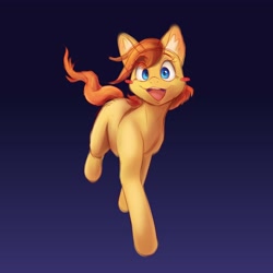 Size: 4000x4000 | Tagged: safe, artist:galinn-arts, imported from derpibooru, oc, oc only, earth pony, pony, happy, looking at you, sketch, smiling, solo