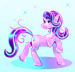 Size: 1280x1240 | Tagged: safe, artist:nebularobo, imported from derpibooru, starlight glimmer, pony, unicorn, solo