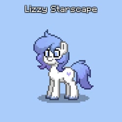 Size: 822x822 | Tagged: safe, imported from derpibooru, oc, oc only, oc:lizzy starscape, oc:丽琦星芒, oc:莉琪星芒, earth pony, pony, g5, solo