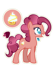 Size: 750x1000 | Tagged: safe, artist:stardustshadowsentry, imported from derpibooru, oc, oc only, oc:cupcake sprinkle, earth pony, pony, female, mare, simple background, solo, transparent background