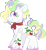 Size: 1280x1397 | Tagged: safe, artist:rohans-ponies, imported from derpibooru, pony, deviantart watermark, freckles, g3, g3 to g4, g4, generation leap, keen bean, obtrusive watermark, simple background, solo, transparent background, watermark