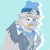 Size: 5000x5000 | Tagged: safe, artist:xasslash, imported from derpibooru, oc, oc only, oc:flynn the icecold, griffon, bandana, beanie, hat, piercing, simple background, solo, tongue out