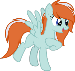 Size: 1283x1212 | Tagged: safe, artist:pegasski, imported from derpibooru, oc, oc only, oc:mila, pegasus, pony, female, mare, simple background, solo, transparent background