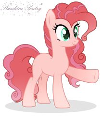 Size: 1740x2052 | Tagged: safe, artist:starshine-sentryyt, imported from derpibooru, oc, oc only, earth pony, pony, female, mare, not pinkie pie, simple background, solo, transparent background