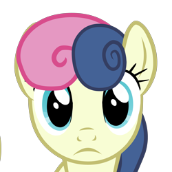 Size: 5000x5000 | Tagged: artist needed, safe, imported from ponybooru, bon bon, sweetie drops, earth pony, pony, bust, female, looking at you, mare, portrait, simple background, solo, transparent background