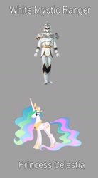 Size: 955x1732 | Tagged: safe, imported from derpibooru, princess celestia, alicorn, pony, female, magimother, magiranger, mahou sentai magiranger, mystic force, photo, power rangers, power rangers mystic force, solo, super sentai, white ranger