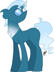 Size: 840x1111 | Tagged: safe, artist:gallantserver, imported from derpibooru, oc, oc only, oc:spiracle, changepony, hybrid, pony, ambiguous gender, interspecies offspring, offspring, parent:pharynx, parent:trixie, parents:phartrix, simple background, solo, transparent background