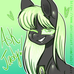 Size: 1000x1000 | Tagged: safe, artist:adultmare, imported from derpibooru, oc, oc only, oc:jady, pony, bust, female, mare, portrait, solo