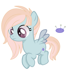 Size: 1220x1212 | Tagged: safe, artist:princess-kitsune-tsu, artist:venomous-cookietwt, imported from derpibooru, oc, oc only, pegasus, pony, base used, female, filly, magical lesbian spawn, offspring, parent:derpy hooves, parent:kerfuffle, simple background, solo, transparent background