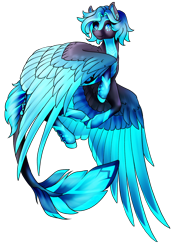 Size: 2496x3508 | Tagged: safe, artist:oneiria-fylakas, imported from derpibooru, oc, oc only, oc:astrum, pegasus, pony, colored wings, high res, multicolored wings, simple background, solo, transparent background, wings