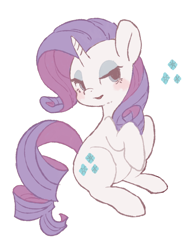 Size: 1450x1894 | Tagged: safe, artist:kemari12011, imported from derpibooru, rarity, pony, unicorn, female, mare, solo