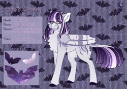 Size: 3500x2454 | Tagged: safe, artist:nobleclay, imported from derpibooru, oc, oc only, oc:misty breeze, bat pony, pony, female, high res, mare, offspring, parent:inky rose, solo