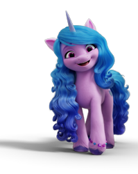 Size: 1723x2170 | Tagged: safe, imported from derpibooru, izzy moonbow, pony, unicorn, cute, female, g5, izzybetes, looking at you, mare, official, simple background, smiling, smiling at you, solo, transparent background