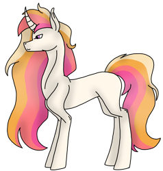 Size: 2684x2819 | Tagged: safe, artist:agdapl, imported from derpibooru, oc, oc only, pony, unicorn, high res, horn, simple background, solo, transparent background, unicorn oc