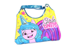 Size: 3204x2000 | Tagged: safe, imported from derpibooru, izzy moonbow, pony, unicorn, female, g5, mare, merchandise, official, purse, target (store), text