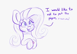 Size: 1000x700 | Tagged: safe, artist:heir-of-rick, imported from ponybooru, fluttershy, pegasus, pony, dialogue, dice, female, hoof hold, mare, simple background, sketch, white background