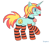 Size: 2148x1860 | Tagged: safe, artist:ingolf arts, artist:ingolf_arts, imported from derpibooru, oc, oc only, oc:divine lover, earth pony, pony, unicorn, clothes, horn, smiling, socks, solo, striped socks, tongue out