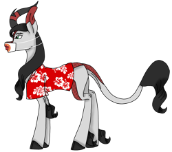 Size: 3407x3008 | Tagged: safe, artist:agdapl, imported from derpibooru, oc, kirin, clothes, crossover, curved horn, high res, horn, kirin-ified, leonine tail, male, medic, simple background, species swap, team fortress 2, transparent background