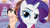 Size: 639x364 | Tagged: safe, artist:ceehoff, imported from derpibooru, rarity, oc, oc only, oc:connor, earth pony, pony, unicorn, bipedal, bust, duckface, eyelashes, female, indoors, male, mare, outdoors, solo, stallion