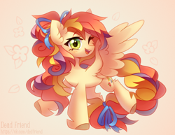 Size: 3768x2908 | Tagged: safe, artist:dedfriend, imported from derpibooru, oc, oc only, pegasus, pony, high res, solo