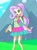 Size: 759x1015 | Tagged: safe, artist:xjleiu, imported from derpibooru, fluttershy, equestria girls, friendship through the ages, clothes, dress, female, field, folk fluttershy, solo